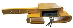 IWH Cadenas pour container, 220-410 mm, jaune
