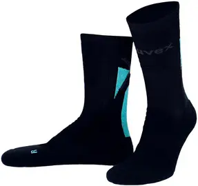 uvex Chaussette "Functional", taille 43-46, noir / bleu