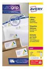 AVERY Etiquette d'adresse, 99,1 x 38,1 mm, blanc