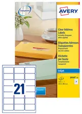 AVERY Etiquette d'adresse jet d'encre, 63,5 x 38,1 mm