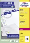 AVERY Zweckform QuickPEEL Etiquette d'adresse, 63,5 x 46,6mm