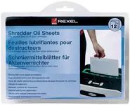 Rexel Feuille de lubrification pour destructeur de documents