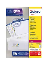 AVERY Etiquette d'adresse, 99,1 x 38,1 mm, blanc