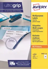 AVERY Etiquette multi-usage, 210 x 297 mm, blanc
