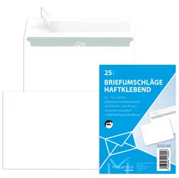 MAILmedia enveloppe offset blanche, C6, sans fenêtre,