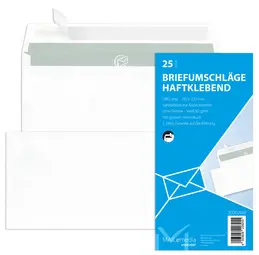 MAILmedia enveloppe Offset, long format, blanc