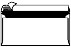 herlitz Envellope C6, sans fenêtre, blanc