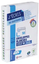 GPV Enveloppes, C6, 114 x 162 mm, sans fenêtre, blanc