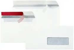 GPV Enveloppes, DL, 110 x 220 mm, avec fenêtre à droite