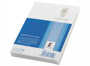 GOHRSMÜHLE Enveloppe Bankpost, C6,  80 g/m2, extra blanc