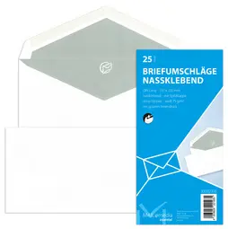 MAILmedia enveloppe Offset, format long,sans fenêtre, blanc
