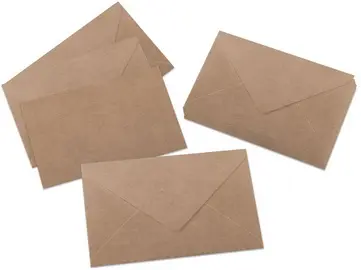 sigel Enveloppe "Nature", C6, gommée, marron
