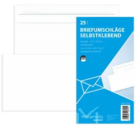 MAILmedia enveloppe Offset, compact, sans fenêtre, blanc