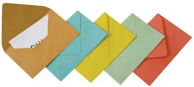 GPV Enveloppes élection, 90 x 140 mm, non gommée, bleu