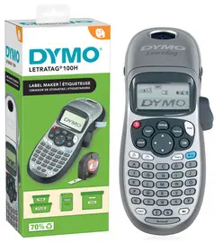 DYMO Etiqueteuse manuelle "LetraTag LT-100H" Silver