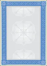 sigel Papier à motif, A4, 185 g, bleu
