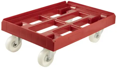 keeeper Chariot "rolf", capacité de charge: 300 kg, rouge