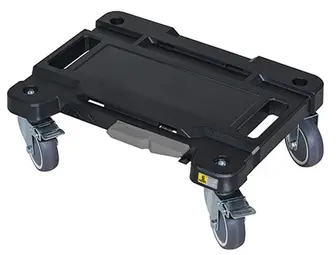 allit Chariot mobile EuroPlus MetaRoll, noir