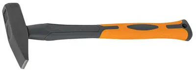 Bradas Marteau de serrurier, 500 g, anthracite/orange