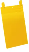 DURABLE Pochette pour casier en treillis, A4 portrait, jaune