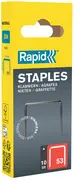 Rapid Agrafe fil fin no. 53, 10 mm, petit paquet