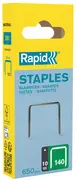 Rapid Agrafe fil plat no. 140, 10 mm, petit paquet
