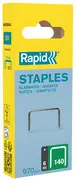 Rapid Agrafe fil plat no. 140, 6 mm, petit paquet