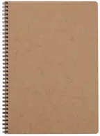 Clairefontaine Cahier à spirale NOMADDICT, A4+, tabac