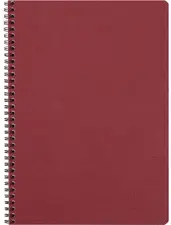 Clairefontaine Carnet à spirale NOMADDICT, A4, rouge