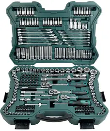 BRÜDER MANNESMANN Coffret d'embouts, 215 pièces