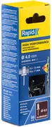Rapid Rivet aveugle universel, 4,0 x 10 mm, en aluminium