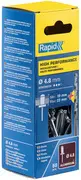 Rapid Rivet aveugle universel, 4,8 x 25 mm, en aluminium