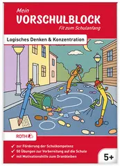 ROTH Mein Vorschulblock "Logisches Denken & Konzentration