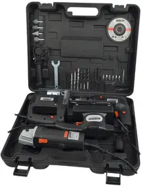 BRÜDER MANNESMANN Kit d'outils électroportatifs, 4 pièces