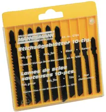 BRÜDER MANNESMANN Kit de lames de scie sauteuse, 10 pièces