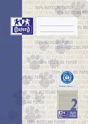 Oxford Schulheft "Recycling", DIN A5, 16 Blatt, Lineatur 2