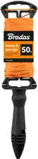 Bradas Cordeau de maçon sur bobine, 50 m, orange
