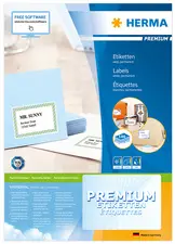 HERMA Étiquette universelle PREMIUM, 105 x 148 mm, blanc