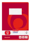 herlitz Cahier Octave x.book, A6, quadrillé, 70 g/m2