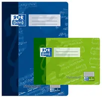 Oxford Cahier de musique, A4, 8 feuilles, sans lignes
