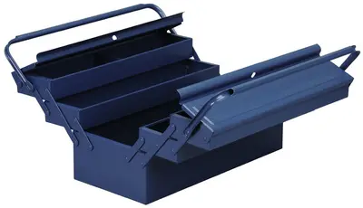 allit Caisse à outils McPlus Metall 5/47, non équipé, bleu