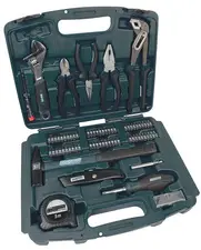 BRÜDER MANNESMANN Jeu d'outils, 163 pièces, caisse à outils