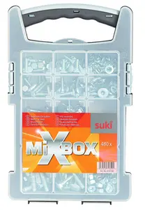 suki. Assortiment "vis métriques", 480 pièces