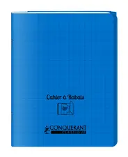 CONQUERANT CLASSIQUE Cahier à rabat 240 x 320 mm, bleu