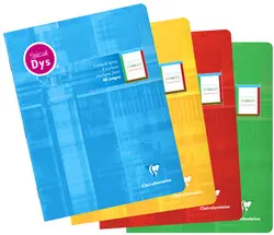 Clairefontaine Cahier piqûre DYS, 170 x 220 mm, 48 pages
