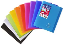 Clairefontaine Cahier Koverbook, 240 x 320 mm, Seyès, rouge