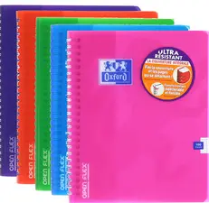 Oxford Cahier spirale "Openflex", A4, seyès, 180 pages