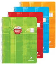 Clairefontaine Cahier spirale 240 x 320 mm, Seyès agrandi