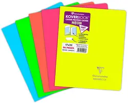 Clairefontaine Cahier KOVERBOOK NEON, 170 x 220 mm, Seyès
