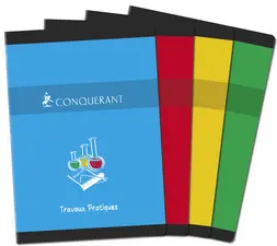 CONQUERANT SEPT Cahier travaux pratiques, uni, 220 X 170 mm